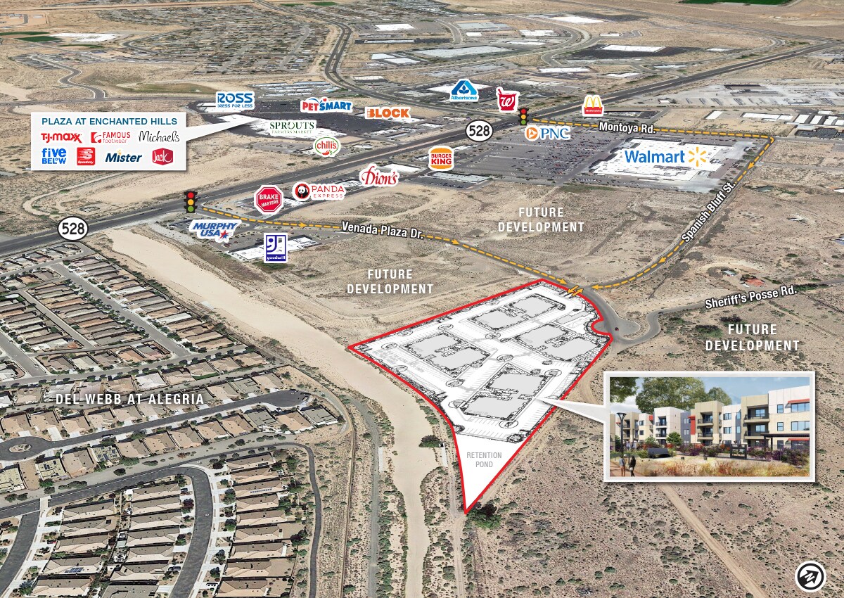 Hwy 528 & Veanda Plaza SEQ dr, Bernalillo, NM for sale Primary Photo- Image 1 of 5