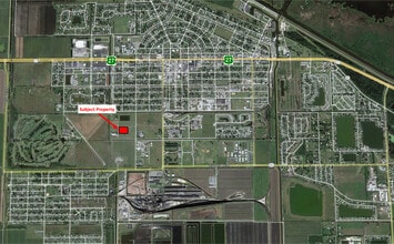 519 Commerce Ct, Clewiston, FL - Aérien  Vue de la carte