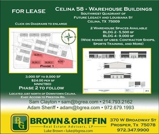 More details for 3500 Louisiana dr, Celina, TX - Flex for Lease