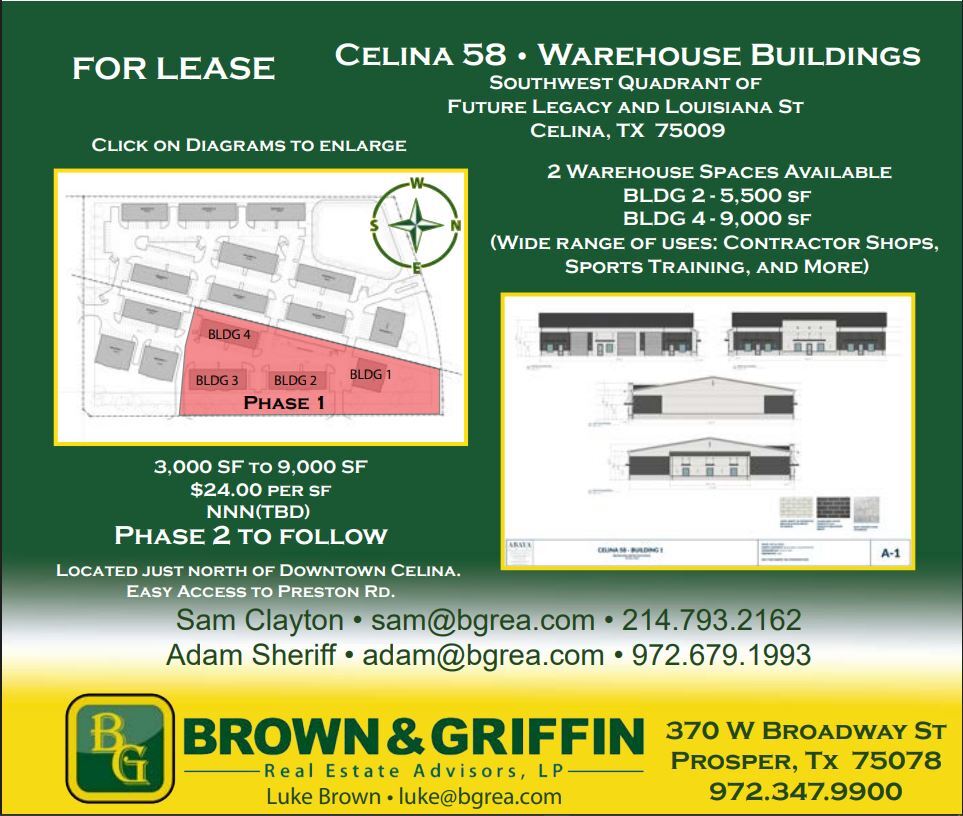 3500 Louisiana dr, Celina, TX for lease Primary Photo- Image 1 of 2