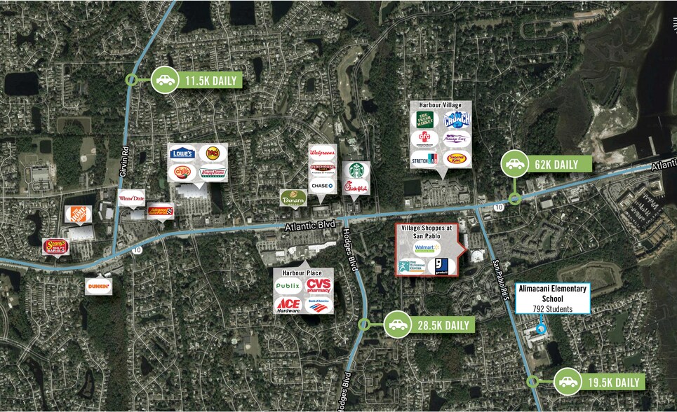1650 San Pablo Rd, Jacksonville, FL à louer - Photo du bâtiment - Image 3 de 3