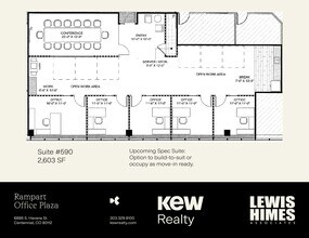 6855 S Havana St, Centennial, CO à louer Plan de site- Image 2 de 2