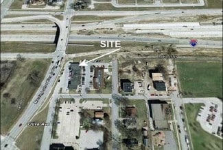945 19th St, Des Moines, IA - Aerial map view