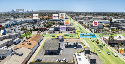 3400 E Anaheim St, Long Beach, CA - Aerial  map view