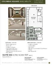 111 SW Columbia St, Portland, OR for lease Floor Plan- Image 1 of 3