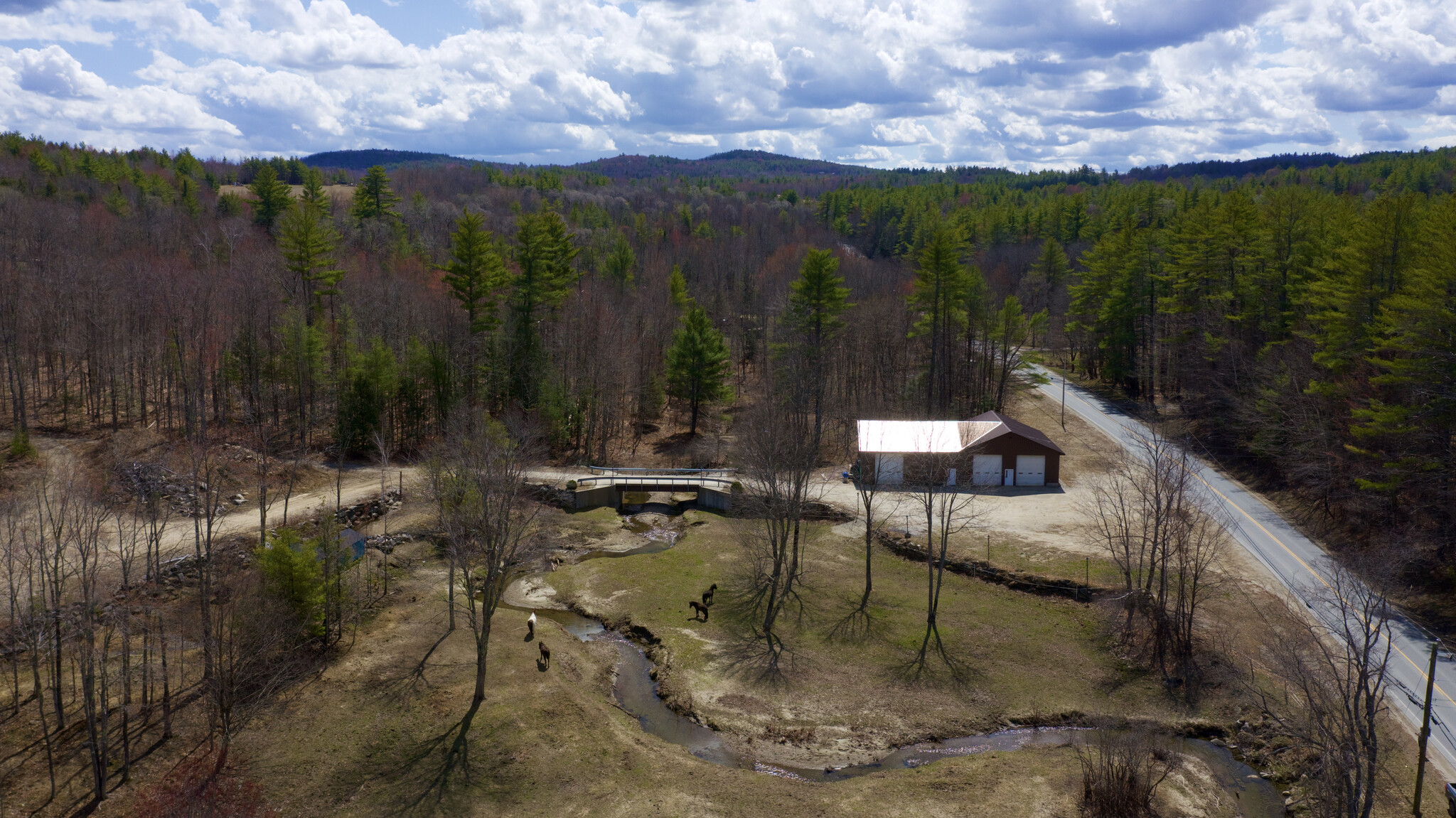 718 Unity Springs Rd, Newport, NH à vendre Aérien- Image 1 de 1