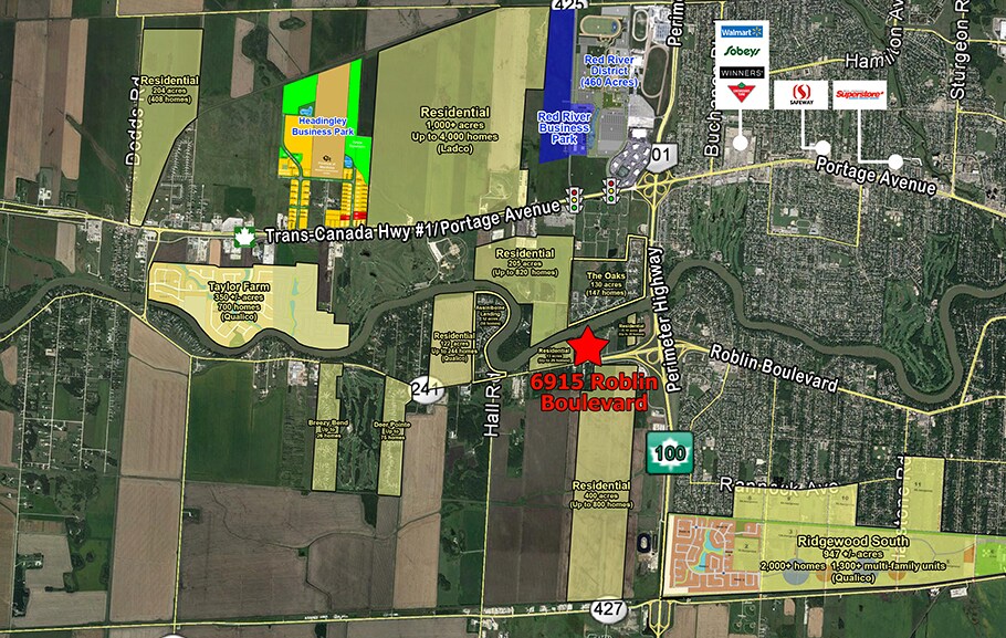 6915 Roblin Blvd, Headingley, MB à vendre Photo du bâtiment- Image 1 de 1