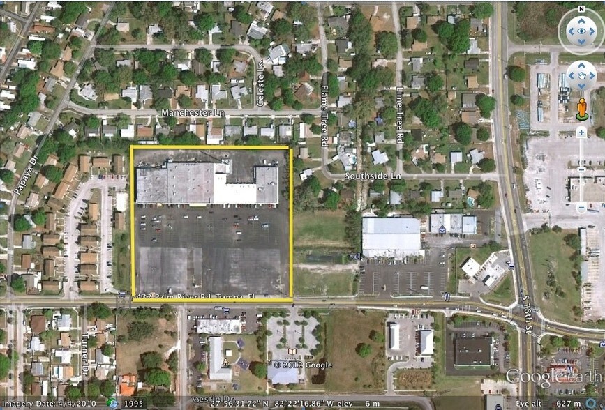7406-7460 Palm River Rd, Tampa, FL à vendre - Aérien - Image 2 de 9
