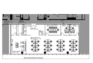 630 Boul René-Lévesque O, Montréal, QC for lease Floor Plan- Image 1 of 1