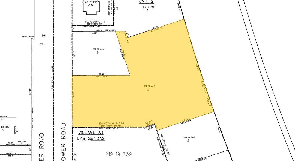 2837 N Power Rd, Mesa, AZ for sale - Plat Map - Image 1 of 1