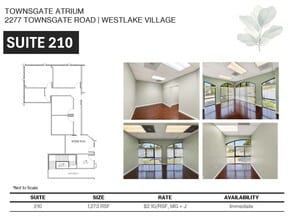 2277 Townsgate Rd, Westlake Village, CA for lease Floor Plan- Image 1 of 7