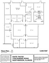3100 Dundee Rd, Northbrook, IL for lease Floor Plan- Image 1 of 1