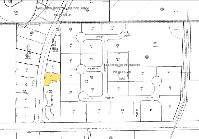 31 Sarasota Center Blvd, Sarasota, FL à louer - Plan cadastral - Image 2 de 33
