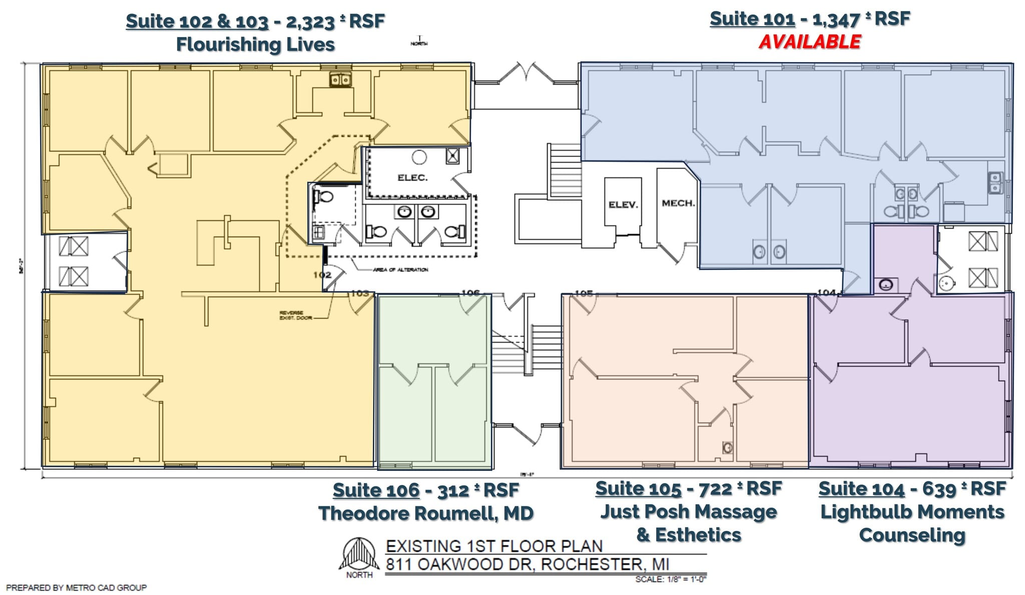 811 Oakwood Dr, Rochester, MI for lease Interior Photo- Image 1 of 1