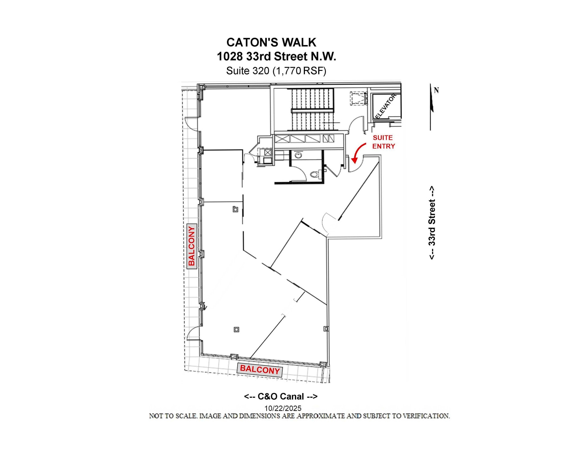 1028 33rd St NW, Washington, DC for lease Floor Plan- Image 1 of 5