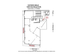 1028 33rd St NW, Washington, DC for lease Floor Plan- Image 1 of 5