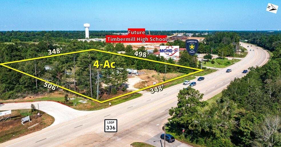 N Loop 336 E Rd, Conroe, TX for sale - Building Photo - Image 2 of 9