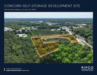 Plus de détails pour 256 Davidson Hwy, Concord, NC - Terrain à vendre