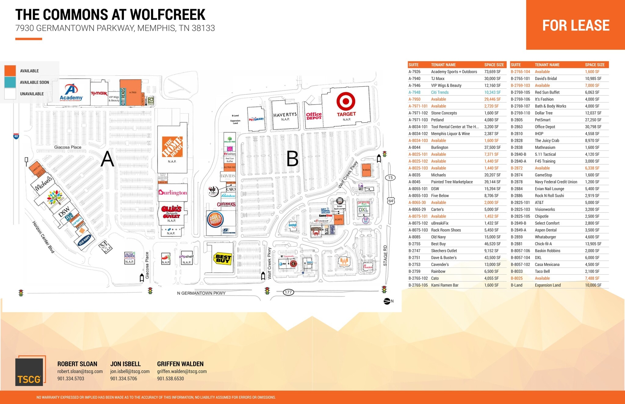2747-2769 Wolfcreek Pky, Memphis, TN for lease Site Plan- Image 1 of 17