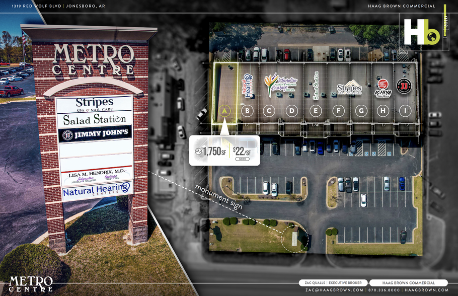 1319 Red Wolf Blvd, Jonesboro, AR for lease - Site Plan - Image 3 of 6