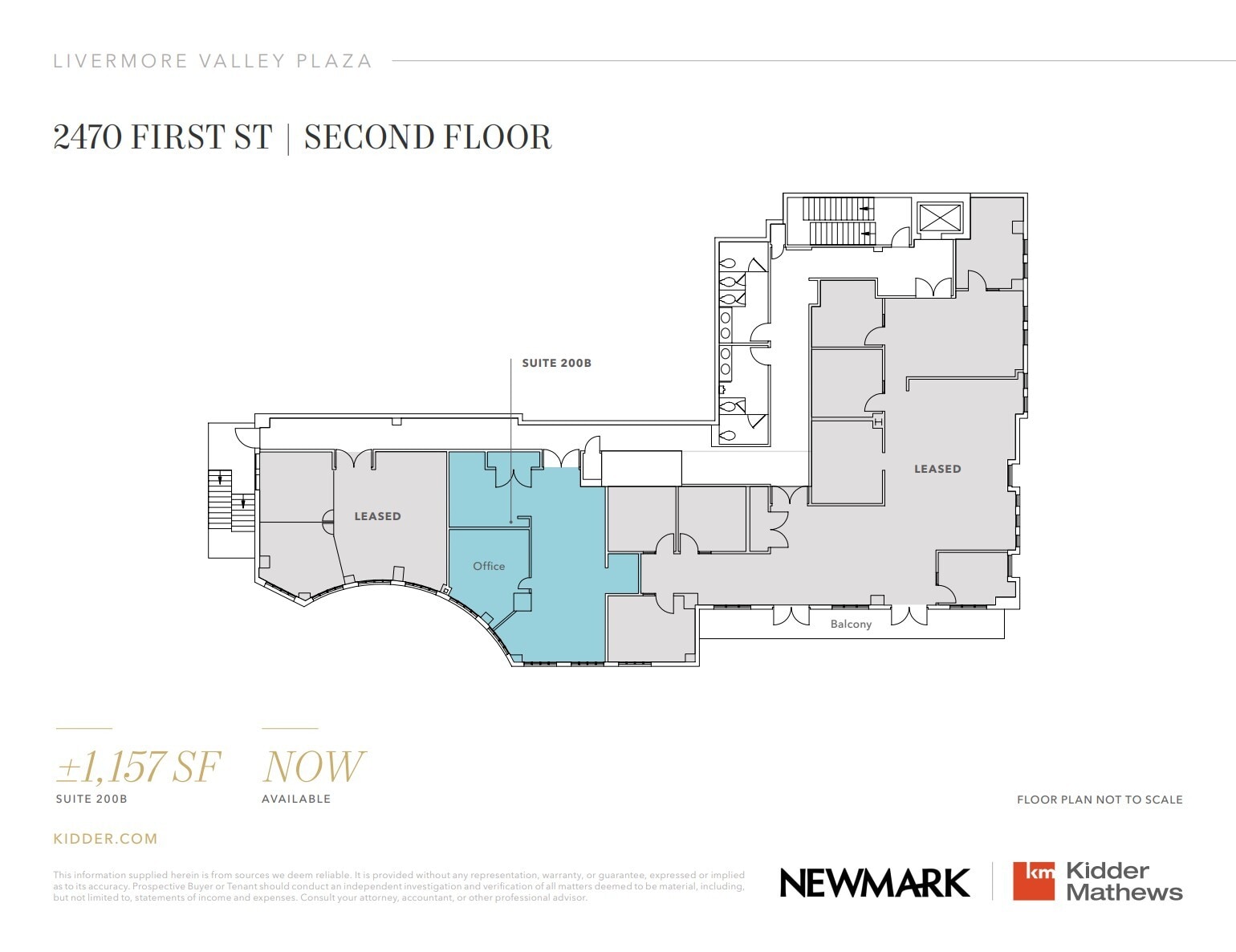 2470 1st St, Livermore, CA for lease Floor Plan- Image 1 of 1