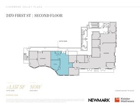 2470 1st St, Livermore, CA for lease Floor Plan- Image 1 of 1