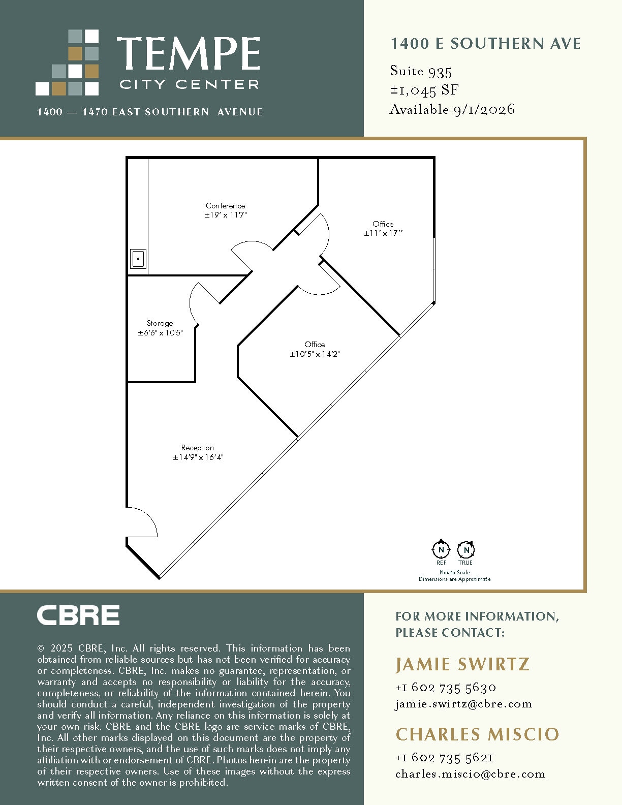 1400 E Southern Ave, Tempe, AZ for lease Floor Plan- Image 1 of 1