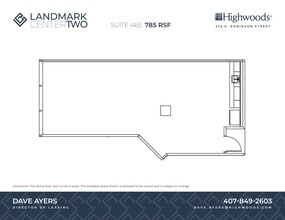 225 E Robinson St, Orlando, FL à louer Plan de site- Image 1 de 1