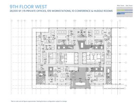 1301 K St NW, Washington, DC for lease Floor Plan- Image 1 of 2