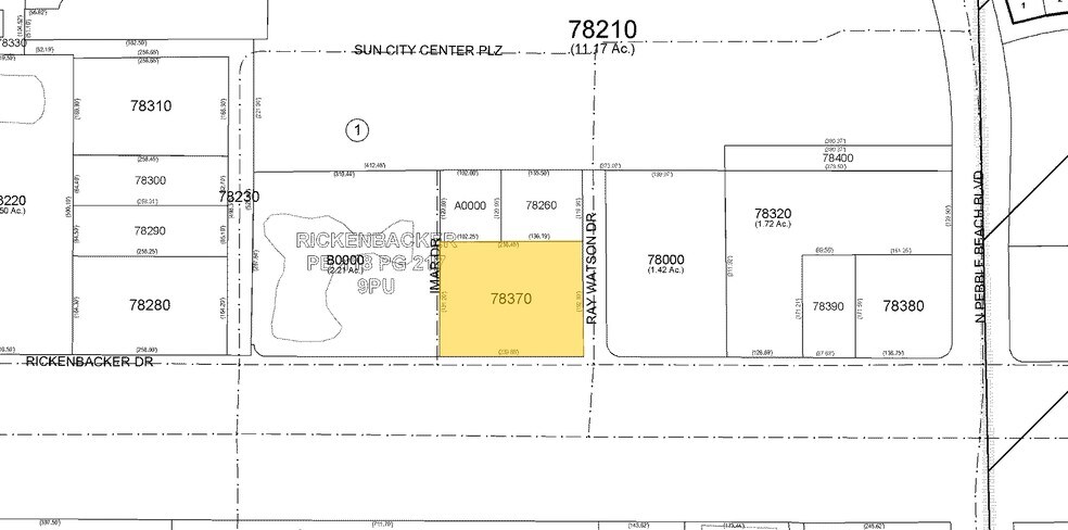 1601 Rickenbacker Dr, Sun City Center, FL à louer - Plan cadastral - Image 1 de 55