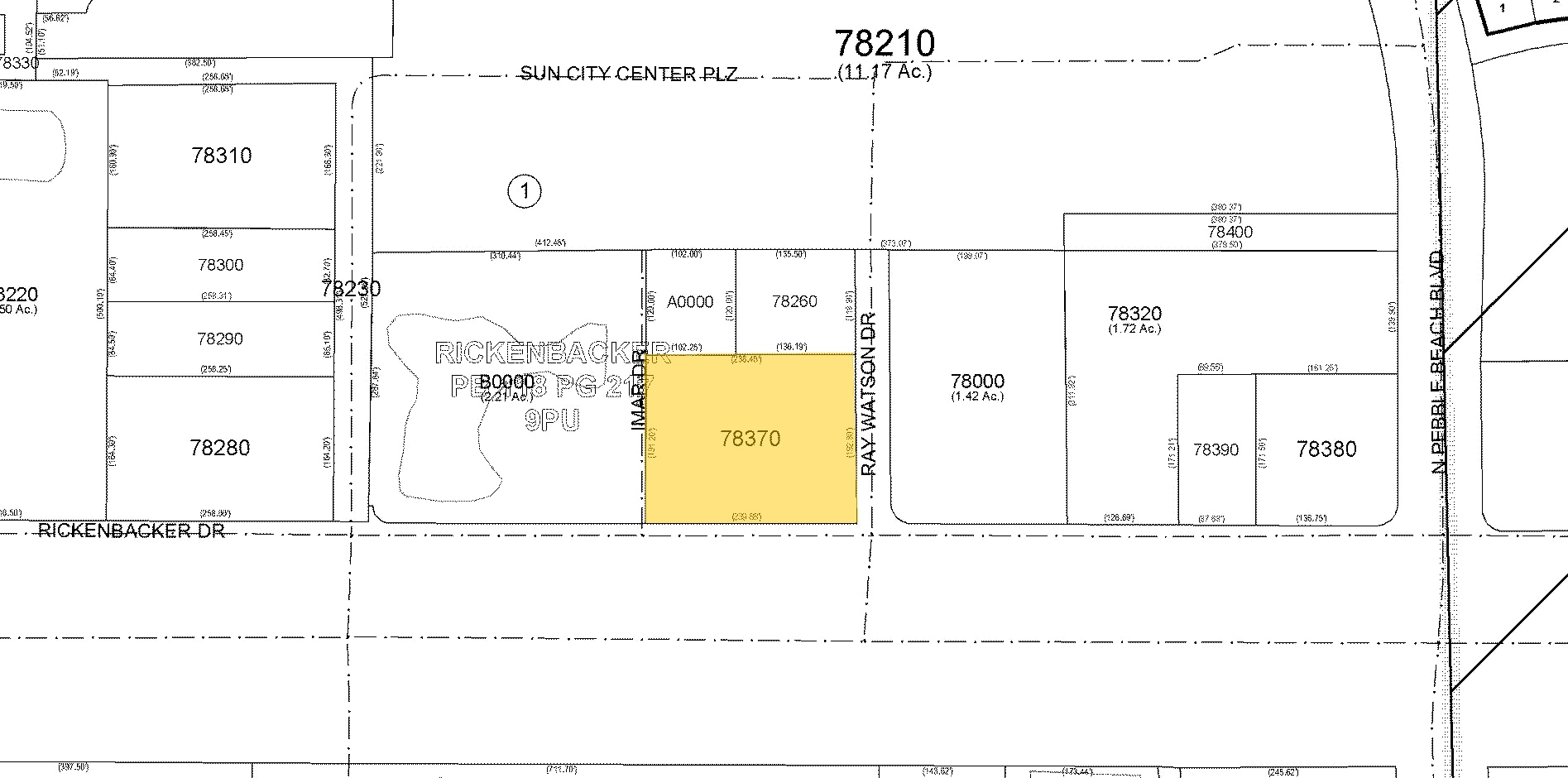 1601 Rickenbacker Dr, Sun City Center, FL for lease Plat Map- Image 1 of 56