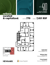 410 17th St, Denver, CO for lease Floor Plan- Image 1 of 1