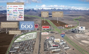 600 W Main St, Fernley, NV - Aerial  map view - Image1