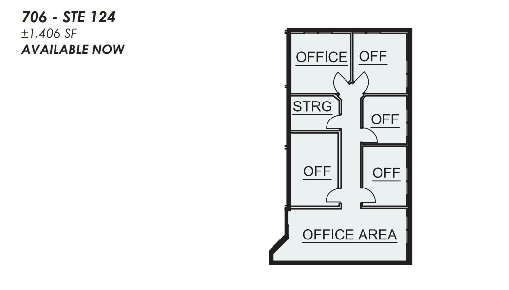 702 E Bell Rd, Phoenix, AZ for lease Floor Plan- Image 1 of 1