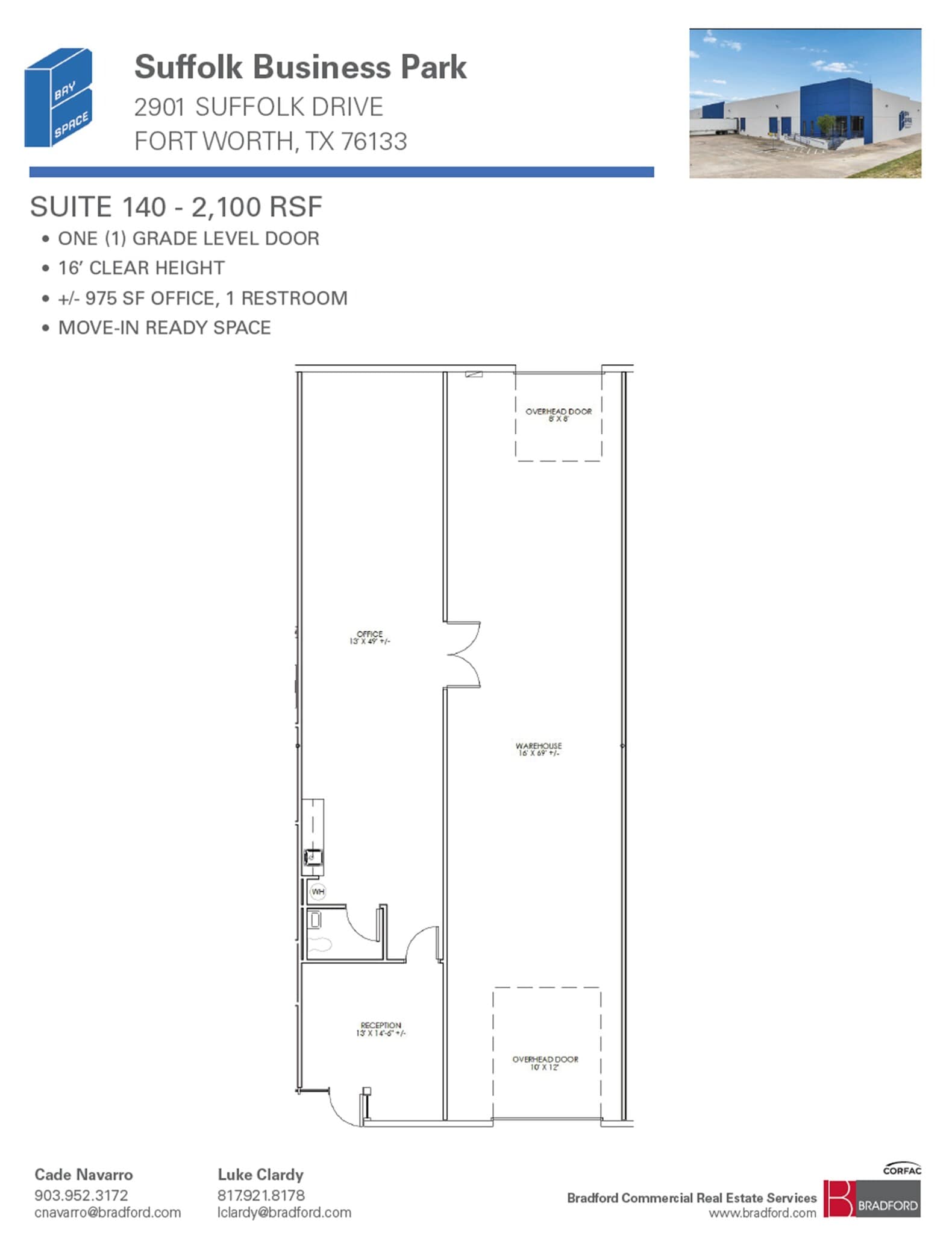 2901 Suffolk Dr, Fort Worth, TX à louer Plan d’étage- Image 1 de 1