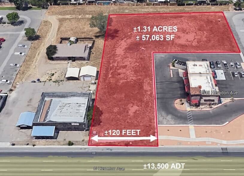 1515 E Herndon Ave, Clovis, CA à louer - Photo du bâtiment - Image 1 de 2