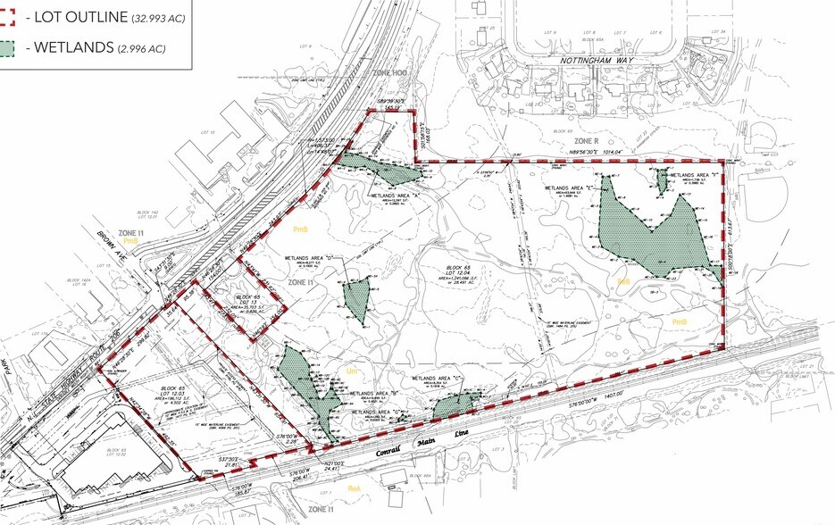 127 US 206 Hwy, Hillsborough, NJ à louer - Plan cadastral - Image 2 de 3