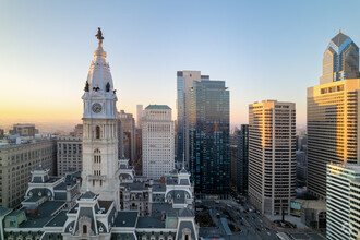 1414 S Penn Sq, Philadelphia, PA - aerial  map view