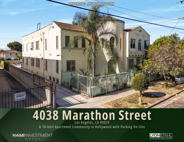 4038 Marathon St, Los Angeles, CA à vendre - Photo du bâtiment - Image 1 de 19