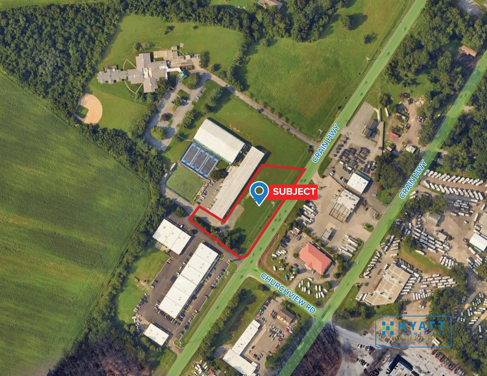 Crain Hwy, Gambrills, MD à vendre Aérien- Image 1 de 2