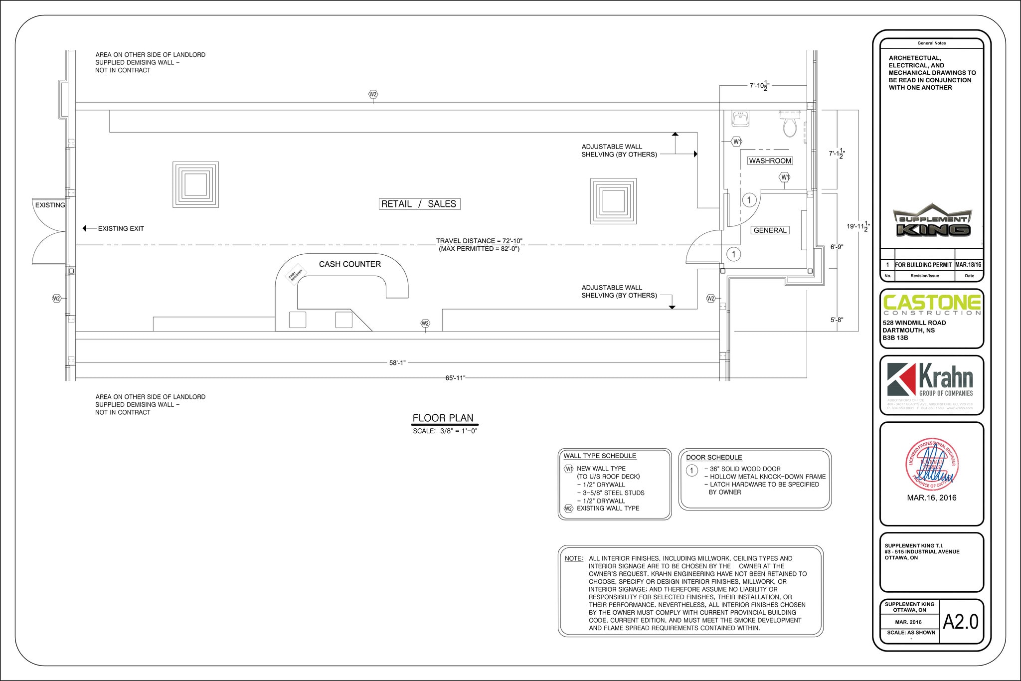 100 Trainyards Dr, Ottawa, ON à louer Plan d’étage- Image 1 de 4