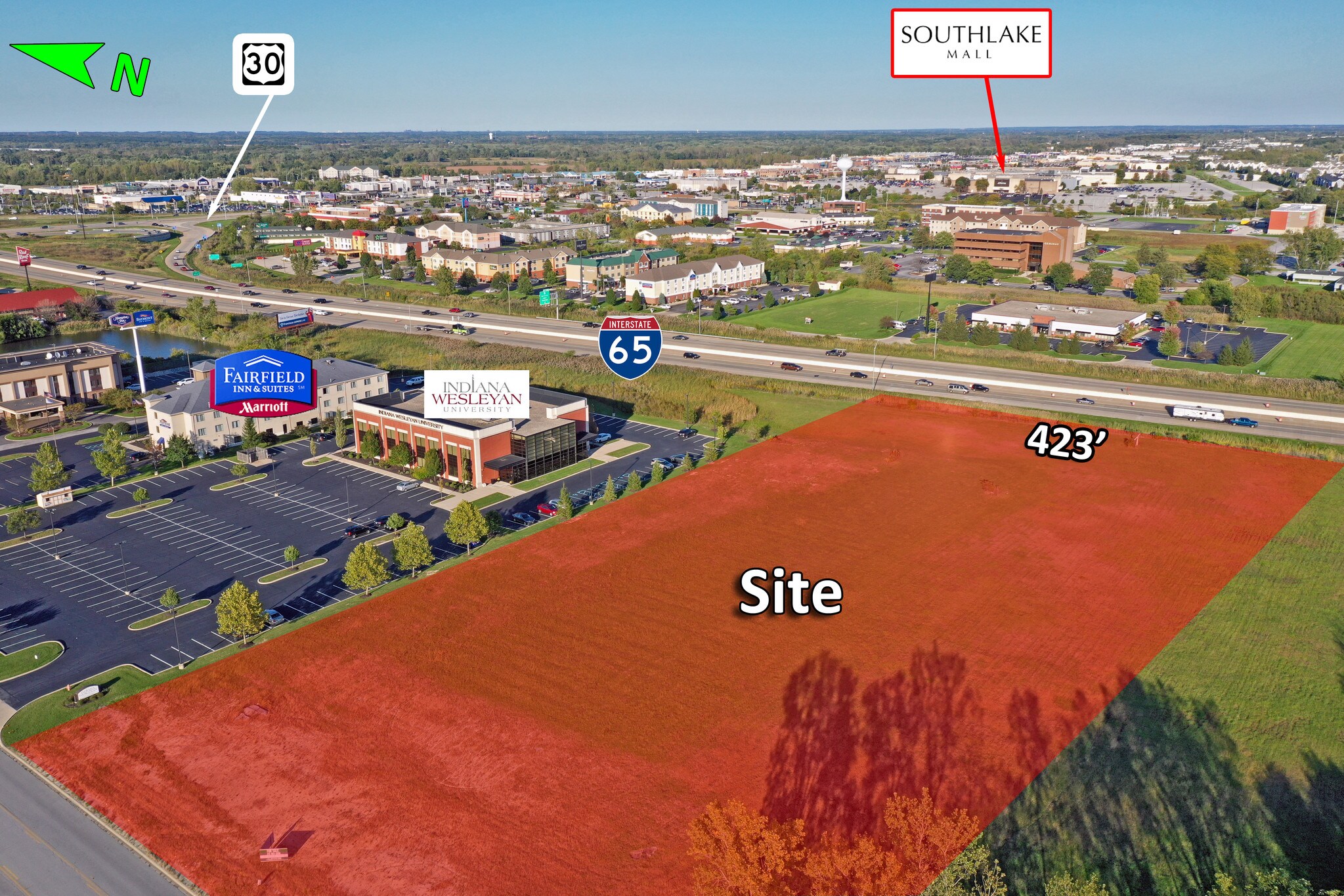8400 Georgia St, Merrillville, IN à vendre Photo du bâtiment- Image 1 de 6