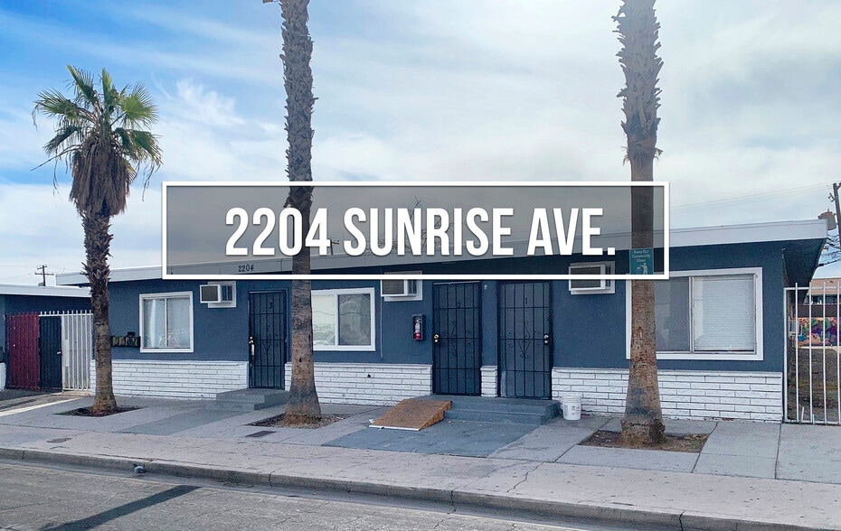 2204 Sunrise Ave, Las Vegas, NV à vendre - Photo du bâtiment - Image 1 de 21