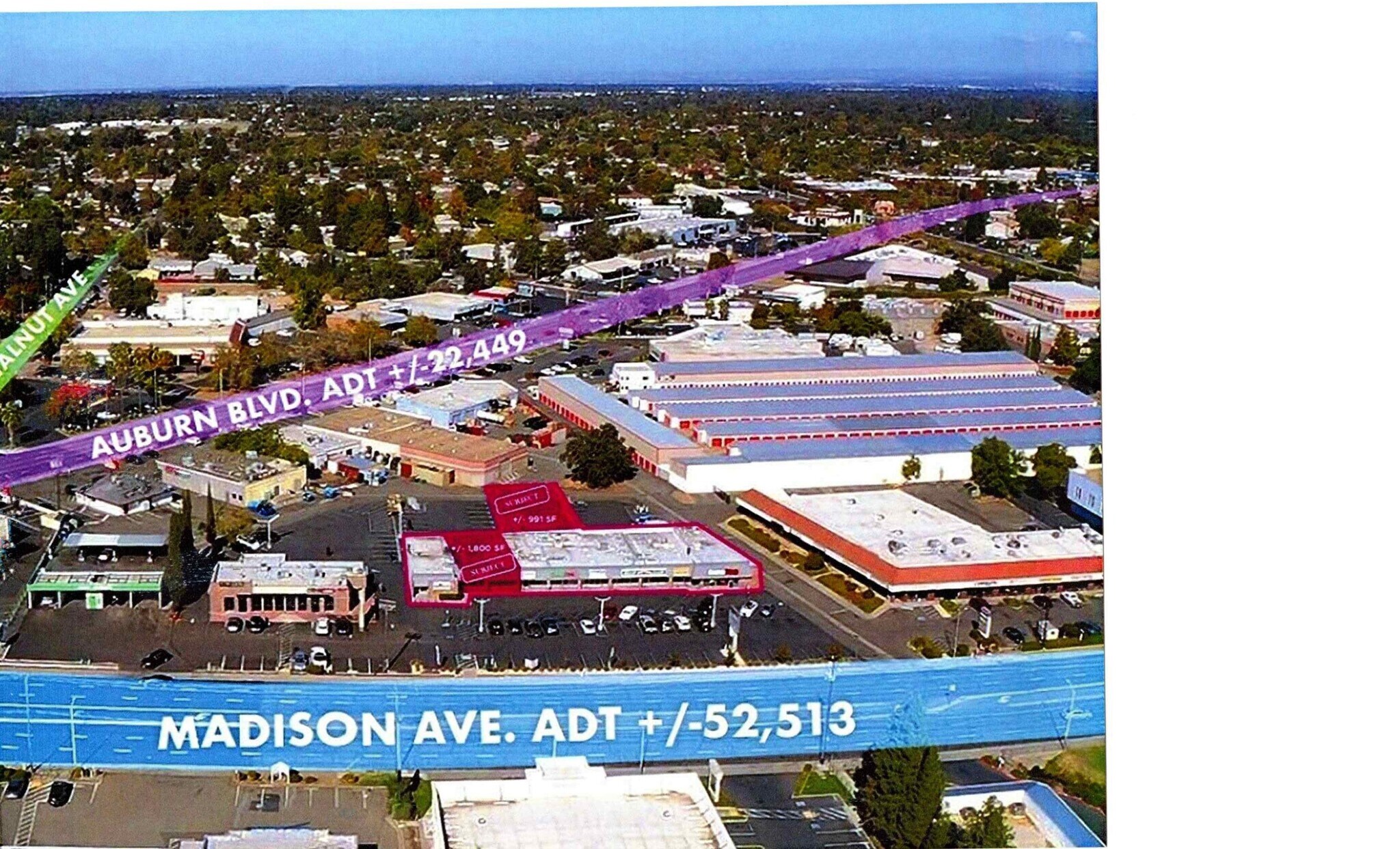 5147-5163 Madison Ave, Sacramento, CA à vendre Photo du bâtiment- Image 1 de 1