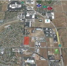 10th St W, Palmdale, CA - AERIAL  map view