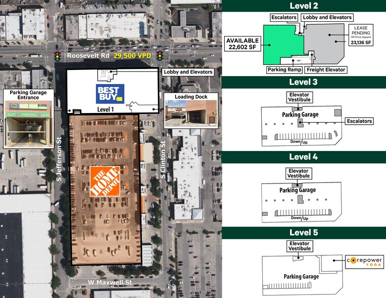 555 W Roosevelt Rd, Chicago, IL for lease - Floor Plan - Image 1 of 2