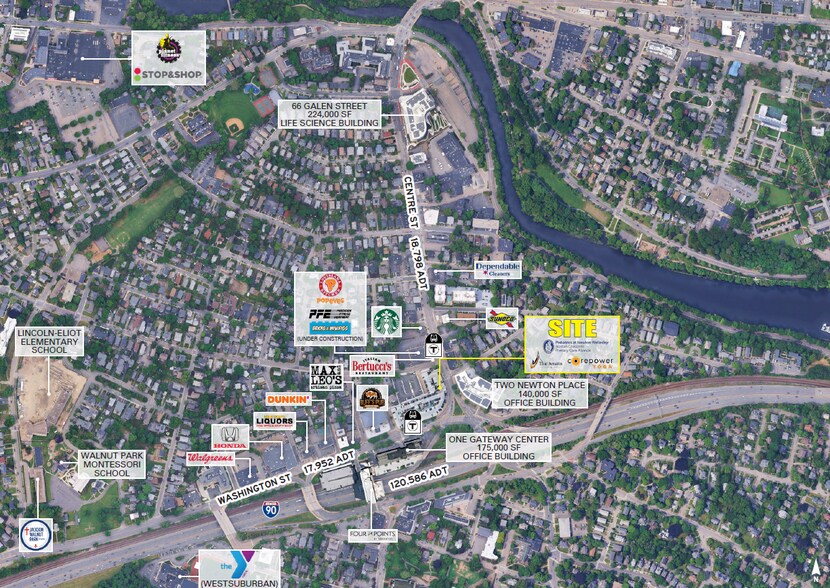 275 Washington St, Newton, MA à louer - Photo du bâtiment - Image 2 de 10