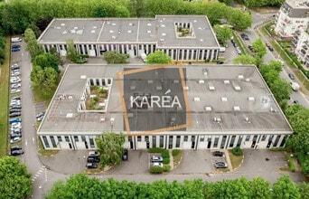 Lognes - AERIAL map view