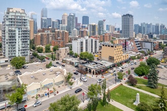 634-638 17th Ave SW, Calgary, AB - Aerial map view