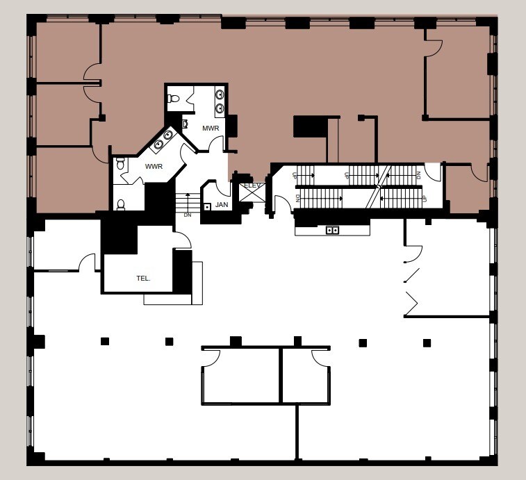 50 Rue Queen, Montréal, QC for lease Floor Plan- Image 1 of 1